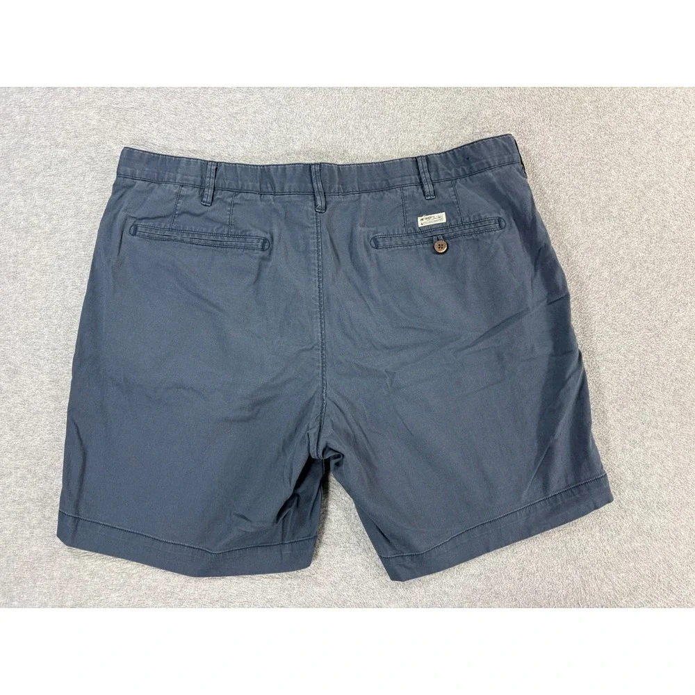 Faherty Organic Cotton Blend Casual‎ Shorts (Men's 38) Blue - 8